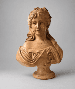 Marmor-Büste in Handarbeit | Klassische Skulptur Naturstein
