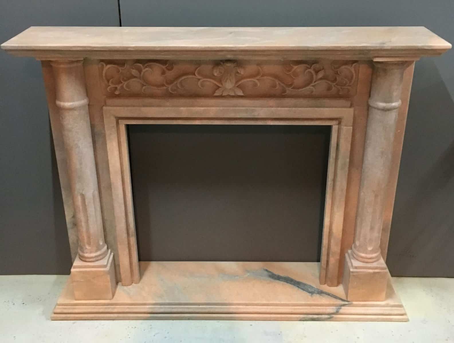 Kaminumrandung aus Marmor – Bild 3