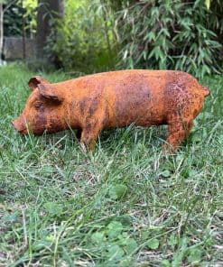 Alternative view of Gusseisernes Schwein, Größe S